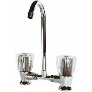 Water mengkraan verchroomd