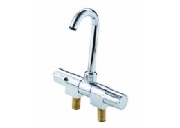 Water mengkraan verchroomd