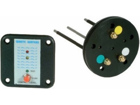 Vuilwater niveau indicatie + display