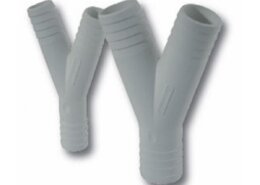 Slangconnector Y, kunststof 25x25x38