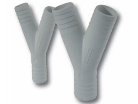 Slangconnector Y, kunststof 25x25x38