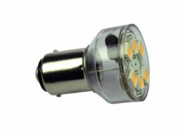 LED lamp BA15D 9/1W WarmWit