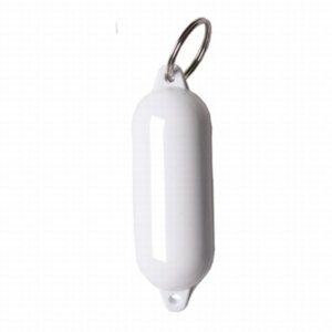 Drijvende sleutelhanger fender wit