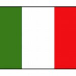 Vlag Italie 30x45