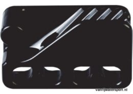 Fenderklem 3 tot 6 mm. zwart