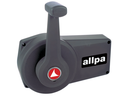 Motor bediening Allpa A89 zwart + interlock