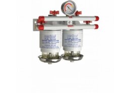 Diesel brandstoffilter dubbel tot 190 l/h