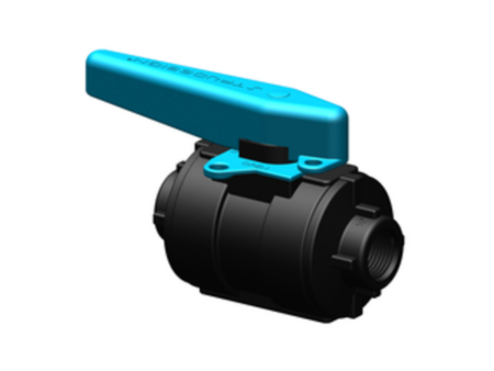 Kogel afsluiter Composiet - 1/2''