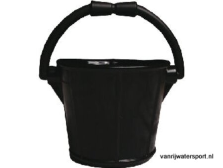 PVC puts 7,5 liter zwart