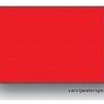 Rode vlag 60 x 60 cm