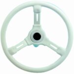 Stuurwiel 350 mm Riviera wit