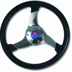 Stuurwiel 350 mm RVS polyurethaan
