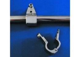 Scharnier RVS railingmontage 22 mm