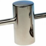 Bolder 60 mm boutmontage, RVS316