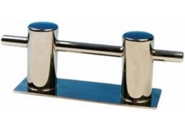 Dubbele bolder 160 mm RVS316