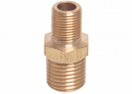 Messing verloopnippel 3/4"x 1"