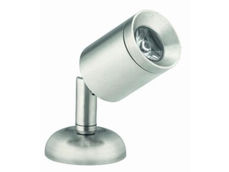 Mini leeslamp LED, verchroomd