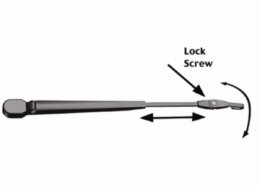 Extra zware arm voor W12, 340 - 470 mm