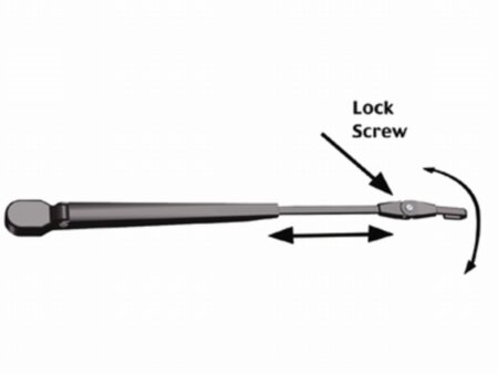 Extra zware arm voor W12, 340 - 470 mm