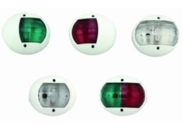 Navigatielicht LED rood, wit huis