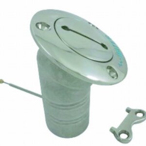 Dekvuldop Water 30 graden/38 mm rvs