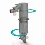 Vetus geluiddemper /zwanenhals NLPG60