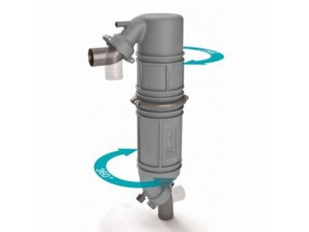 Vetus geluiddemper /zwanenhals NLPG50