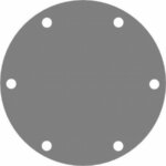 Pompdeksel voor Johnson F7 ( vervangt Jabsco 3993 )