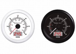 GPS - Snelheid en kompas tot 27 km, zwart