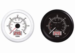GPS - Snelheid en kompas tot 27 km, wit