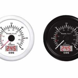 GPS - Snelheid en kompas tot 110 km, wit