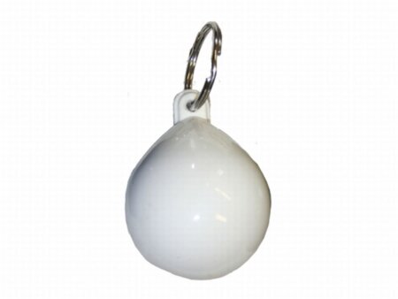 Drijvende sleutelhanger boei wit