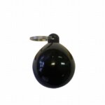 Drijvende sleutelhanger boei zwart