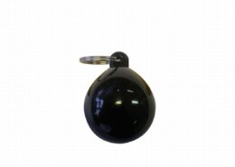 Drijvende sleutelhanger boei zwart