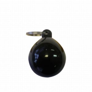 Drijvende sleutelhanger boei zwart