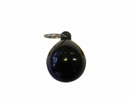 Drijvende sleutelhanger boei zwart