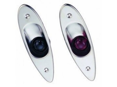 Set navigatielantaarns (zij-inbouw)