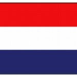 Vlag Nederland, 50 x 75 cm classic rood,wit donkerblauw
