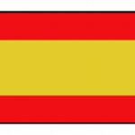 Vlag spanje 30x45