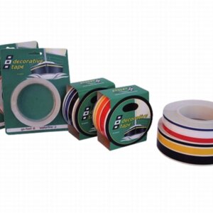 Waterlijn-tape rood, wit en blauw