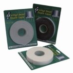 Foam tape zelfklevend zwart 25 mm