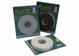 Foam tape zelfklevend zwart 25 mm