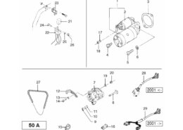 Startmotor Vetus M4.15/17 - M4.55