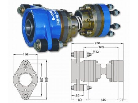 Python Drive P60-B inclusief homokineet