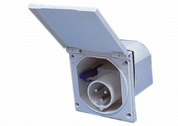 Wandcontactdoos voor CEE stekker