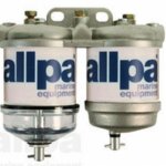 Dieselfilter dubbel met waterafscheider
