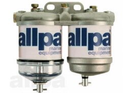 Dieselfilter dubbel met waterafscheider