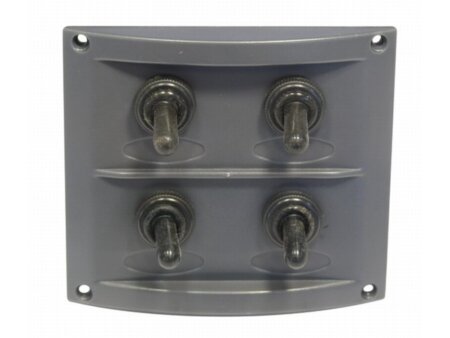 Schakelpaneel 12 volt, 4 posities
