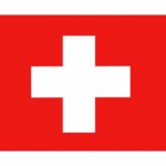 Vlag Zwitserland 30x45