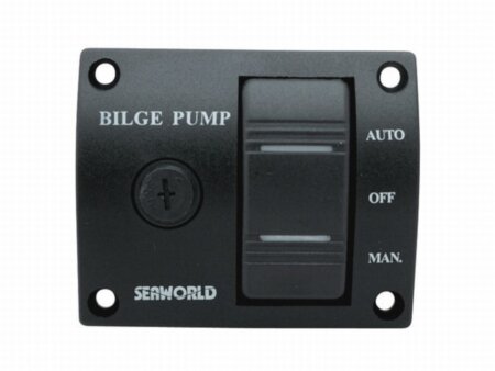 Bilgepomp schakelpaneel